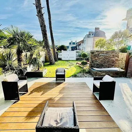 Maison 4 Chambres,jardin Et Terrasse, Proche Mer,casino Et Place Morny * Deauville